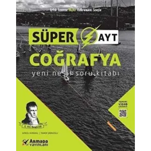 Armada YKS AYT Coğrafya Süper Soru Kitabı Yeni Nesil