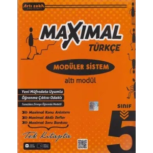 Artı Zeka Yayınları 5. Sınıf Türkçe Maximal Modüler Sistem