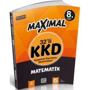 Artı Zeka Yayınları 8. Sınıf Matematik 32 li Haftalık Kazanım Kavrama Denemeleri