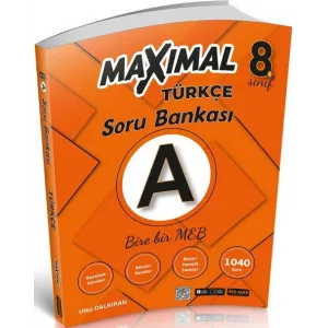 Artı Zeka Yayınları 8. Sınıf Türkçe A Maximal Soru Bankası