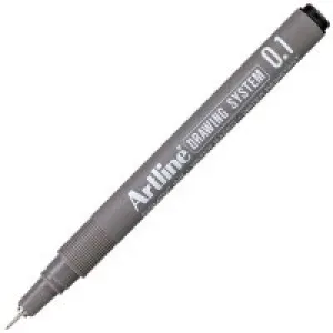 Artline Çizim Kalemi 231 Siyah 0.1 Mm Ek-231