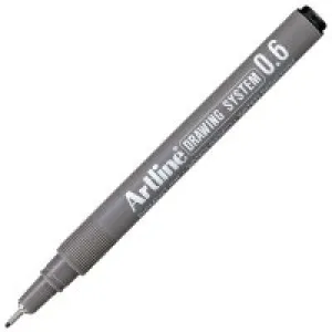 Artline Çizim Kalemi 236 Siyah 0.6 Mm Ek-236