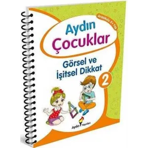 Aydın Çocuklar Görsel Ve İşitsel Dikkat 2 Anaokulu 5+ Yaş