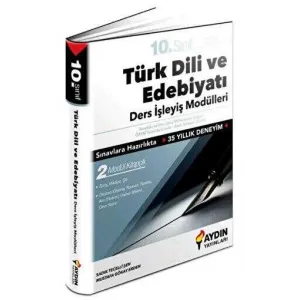 Aydın Yayınları 10. Sınıf Aydın Türk Dili ve Edebiyatı Ders İşleyiş Modülleri