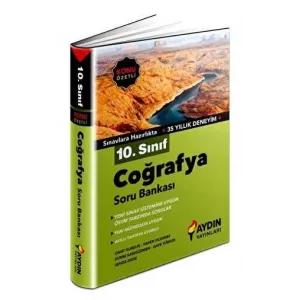 Aydın Yayınları 10. Sınıf Coğrafya Konu Özetli Soru Bankası