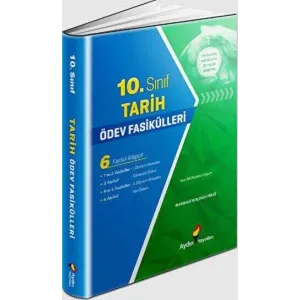 Aydın Yayınları 10. Sınıf Tarih Ödev Fasikülleri