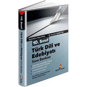 Aydın Yayınları 10. Sınıf Türk Dili ve Edebiyatı Soru Bankası
