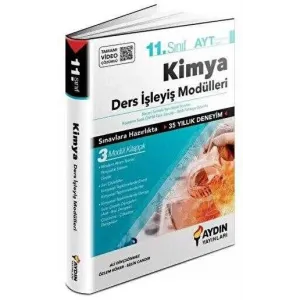 Aydın Yayınları 11. Sınıf Aydın Kimya Ders İşleyiş Modülleri
