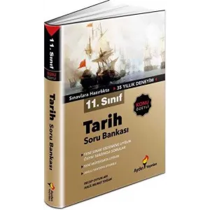 Aydın Yayınları 11. Sınıf Tarih Konu Özetli Soru Bankası