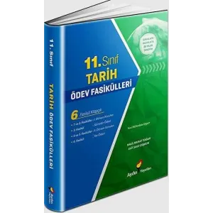 Aydın Yayınları 11. Sınıf Tarih Ödev Fasikülleri
