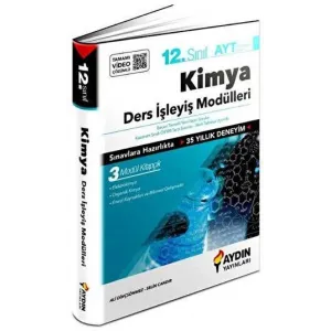 Aydın Yayınları 12. Sınıf Kimya Ders İşleyiş Modülleri