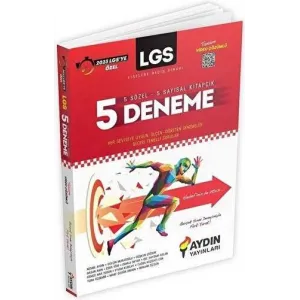 Aydın Yayınları 2023 8. Sınıf LGS Tüm Dersler 5 Deneme