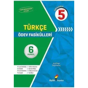 Aydın Yayınları 5. Sınıf Türkçe Ödev Fasikülleri