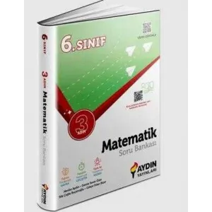 Aydın Yayınları 6. Sınıf Matematik Üç Adım Soru Bankası