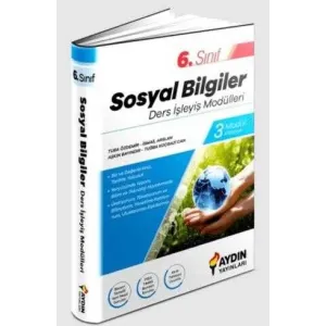 Aydın Yayınları 6. Sınıf Sosyal Bilgiler Ders İşleyiş Modülleri