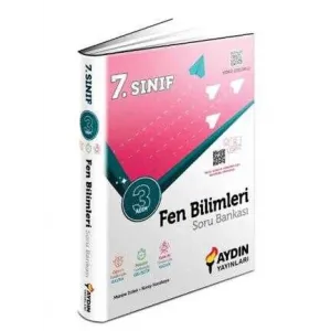 Aydın Yayınları 7. Sınıf Fen Bilimleri Üç Adım Soru Bankası
