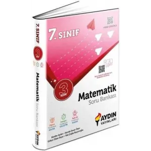 Aydın Yayınları 7. Sınıf Matematik Üç Adım Soru Bankası