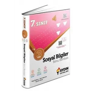 Aydın Yayınları 7. Sınıf Sosyal Bilgiler Üç Adım Soru Bankası