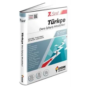 Aydın Yayınları 7. Sınıf Türkçe Ders İşleyiş Modülleri