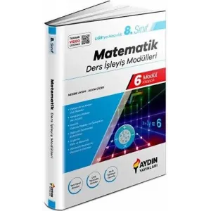 Aydın Yayınları 8. Sınıf Aydın Matematik Ders İşleyiş Modülleri