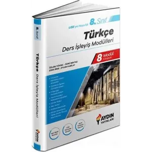 Aydın Yayınları 8. Sınıf Aydın Türkçe Ders İşleyiş Modülleri