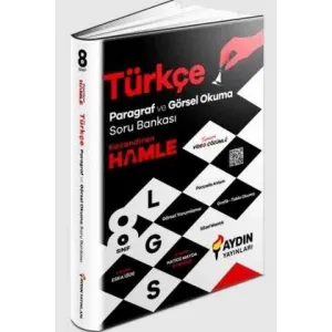 Aydın Yayınları 8. Sınıf Görsel Okuma ve Paragraf Soru Bankası
