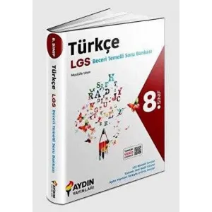 Aydın Yayınları 8. Sınıf Türkçe Beceri Temelli Soru Bankası