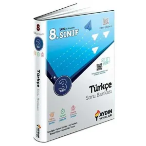 Aydın Yayınları 8. Sınıf Türkçe Üç Adım Soru Bankası
