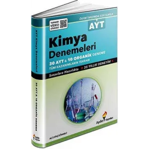 Aydın Yayınları AYT Kimya 30x13 ve Organik Denemeler 10x13 Tamamı Video Çözümlü