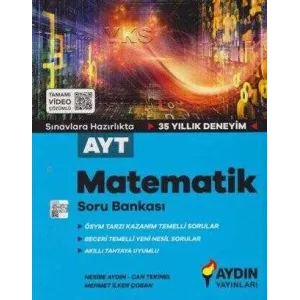 Aydın Yayınları AYT Matematik Soru Bankası