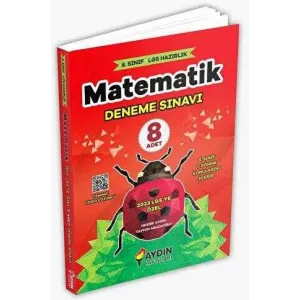 Aydın Yayınları LGS Matematik 8 Deneme