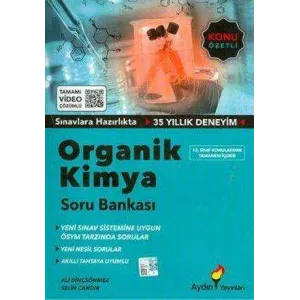 Aydın Yayınları Organik Kimya Konu Özetli Soru Bankası