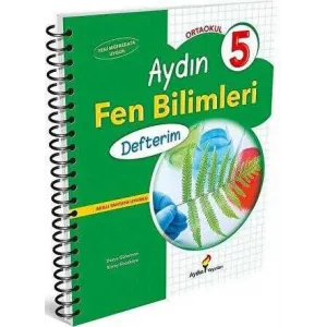 Aydın Yayınları Ortaokul 5 Aydın Fen Bilimleri Defterim