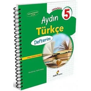 Aydın Yayınları Ortaokul 5 Aydın Türkçe Defterim