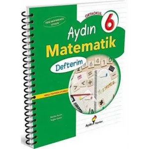 Aydın Yayınları Ortaokul 6 Aydın Matematik Defterim