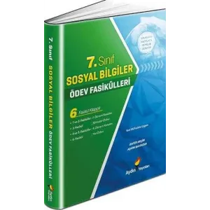 Aydın Yayınları Ortaokul 7 Sosyal Bilgiler Ödev Fasikülleri