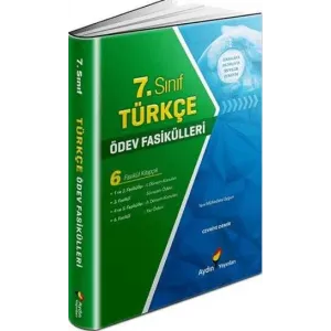 Aydın Yayınları Ortaokul 7 Türkçe Ödev Fasikülleri