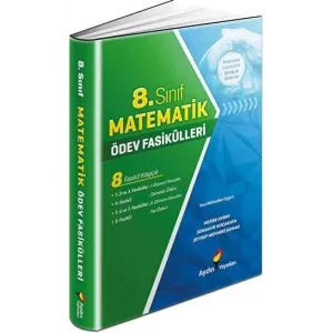 Aydın Yayınları Ortaokul 8. Sınıf Matematik Ödev Fasikülleri