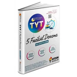 Aydın Yayınları TYT 5 Fasikül Deneme