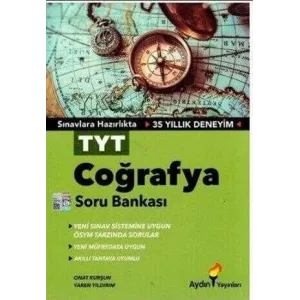 Aydın Yayınları TYT Coğrafya Soru Bankası