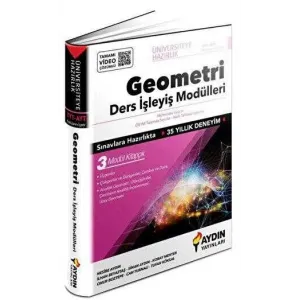 Aydın Yayınları Üniversiteye Hazırlık Geometri Ders İşleyiş Modülleri