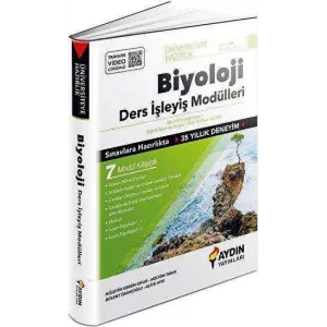 Aydın Yayınları Üniversiteye Hazırlık TYT-AYT Biyoloji Ders İşleyiş Modülleri