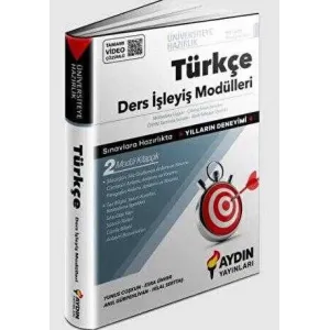 Aydın Yayınları Üniversiteye Hazırlık TYT Türkçe Ders İşleyiş Modülleri