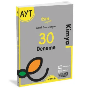 AYT Kimya 30 Deneme Sınavı