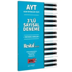 AYT Resital Serisi 3`lü Sayısal Deneme