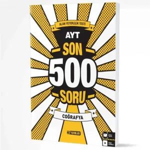 AYT Son 500 Soru Coğrafya
