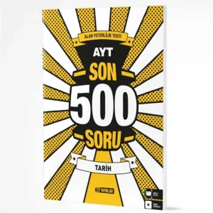 AYT Tarih Son 500 Soru