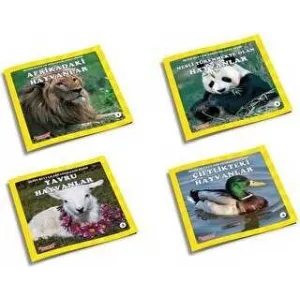 Benim Hayvan Arkadaşlarım Dizisi 4 Kitap