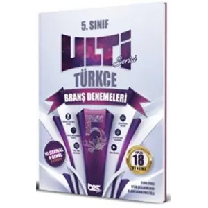 Bes Yayınları 5. Sınıf Türkçe Ulti Serisi Denemeleri