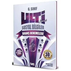 Bes Yayınları 6. Sınıf Sosyal Bilgiler Ulti Serisi Denemeleri